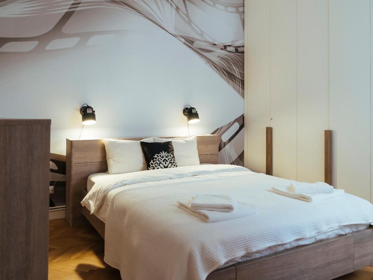 בוקרשט Alba Apartment On Calea Victoriei מראה חיצוני תמונה